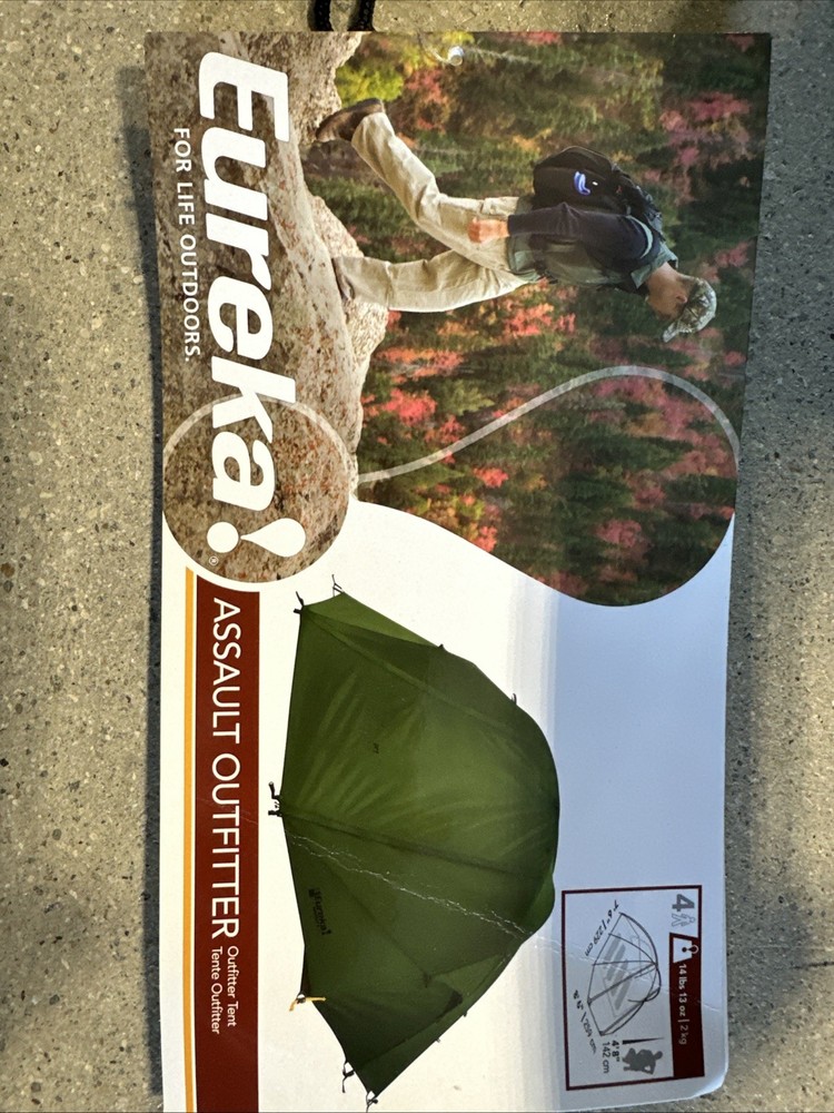 Eureka Assault 4 Outfitter Tent