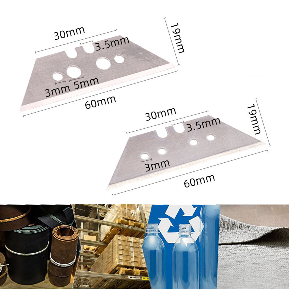 30pcs UTILITY KNIFE BLADES Replacement Refill Standard Razor Box Cutter Tool USA