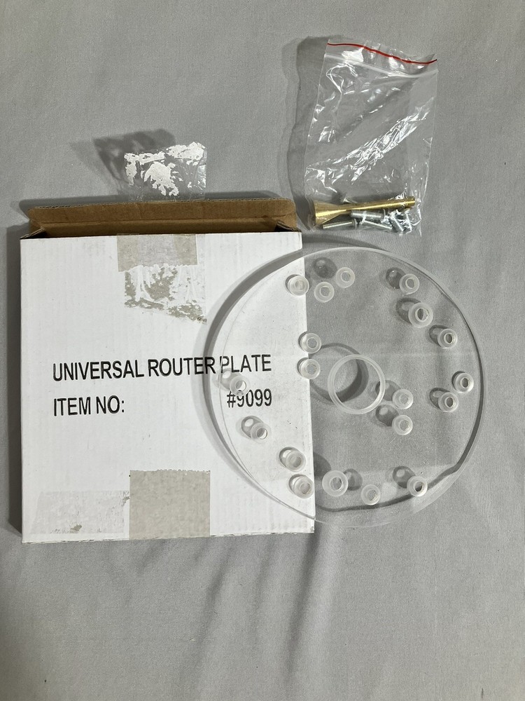 MLCS Universal Router Plate For Porter Cable Cutout Tool Types