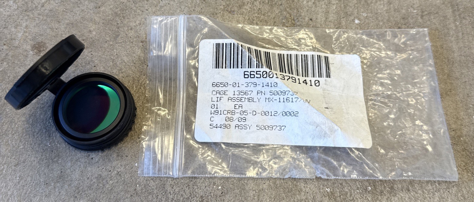 AN/PVS-14 NVG LIGHT INTERFERENCE FILTER LIF P/N 5009737 NSN 5855-01-379-1410 1A