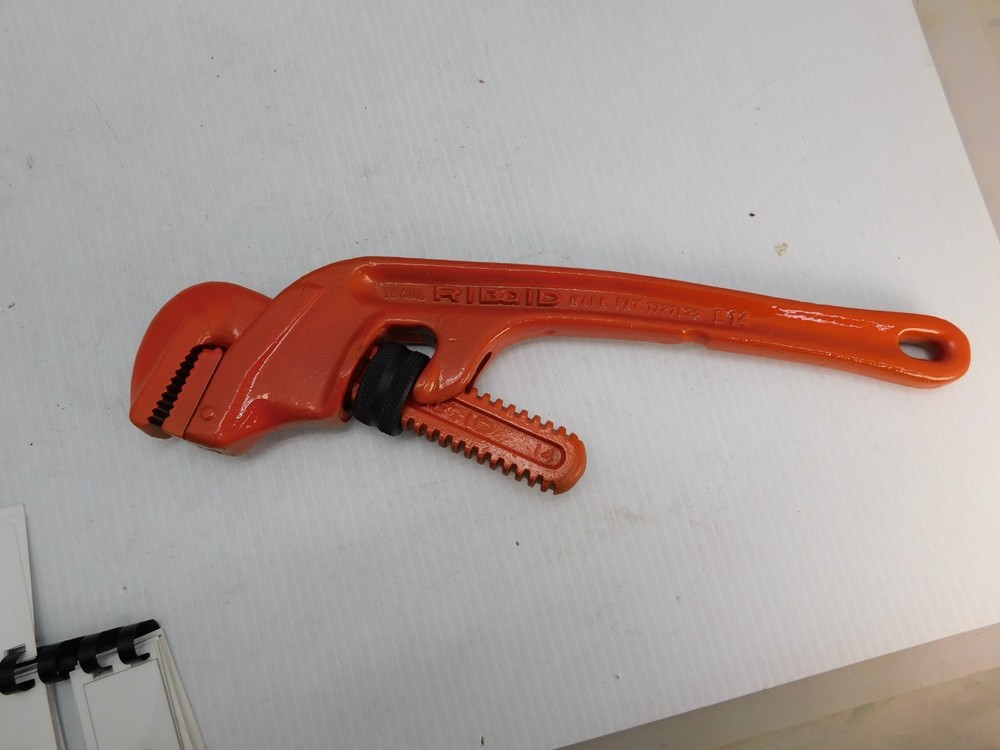 Ridgid Offset Pipe Wrench, E14, Heavy Duty, Restored
