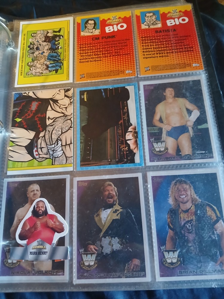 WWE/WWF TRADING CARD LOT
