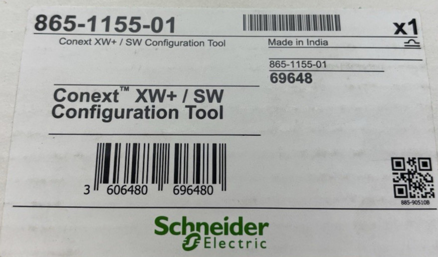 Schneider Electric 865-1155-01 Conext Configuration Tool