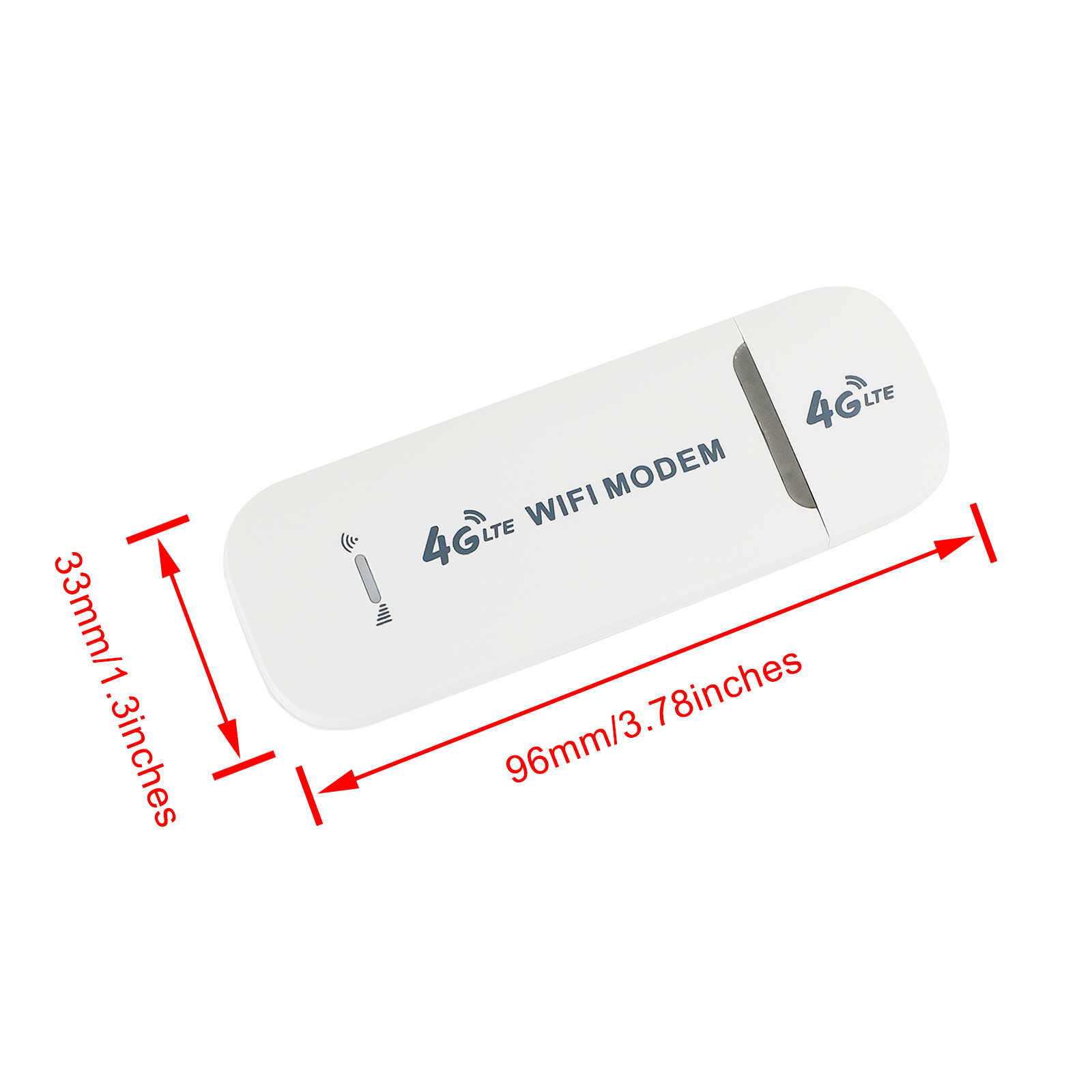 Unlocked 4G LTE Modem Wireless Router USB Dongle Mobile Broadband WIFI SIM Card