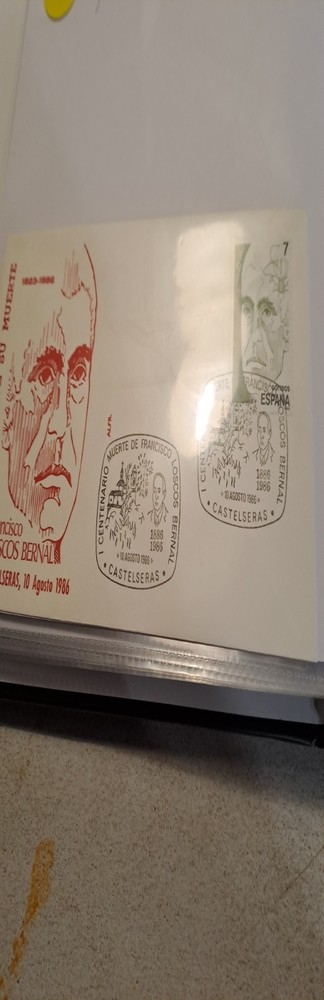 SPAIN COMMEMORATIVE COVER 1986