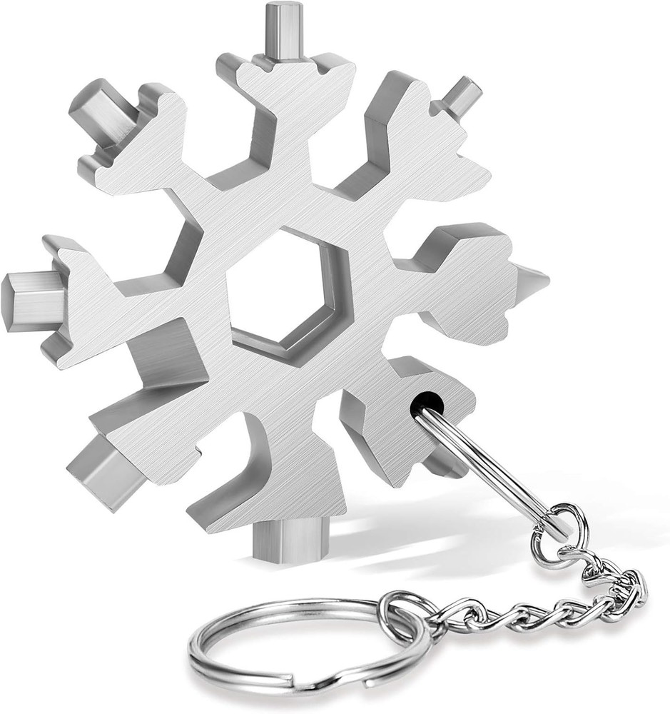 Compact Snowflake Multi-Tool - Lightweight, Durable & Great Gift for Men