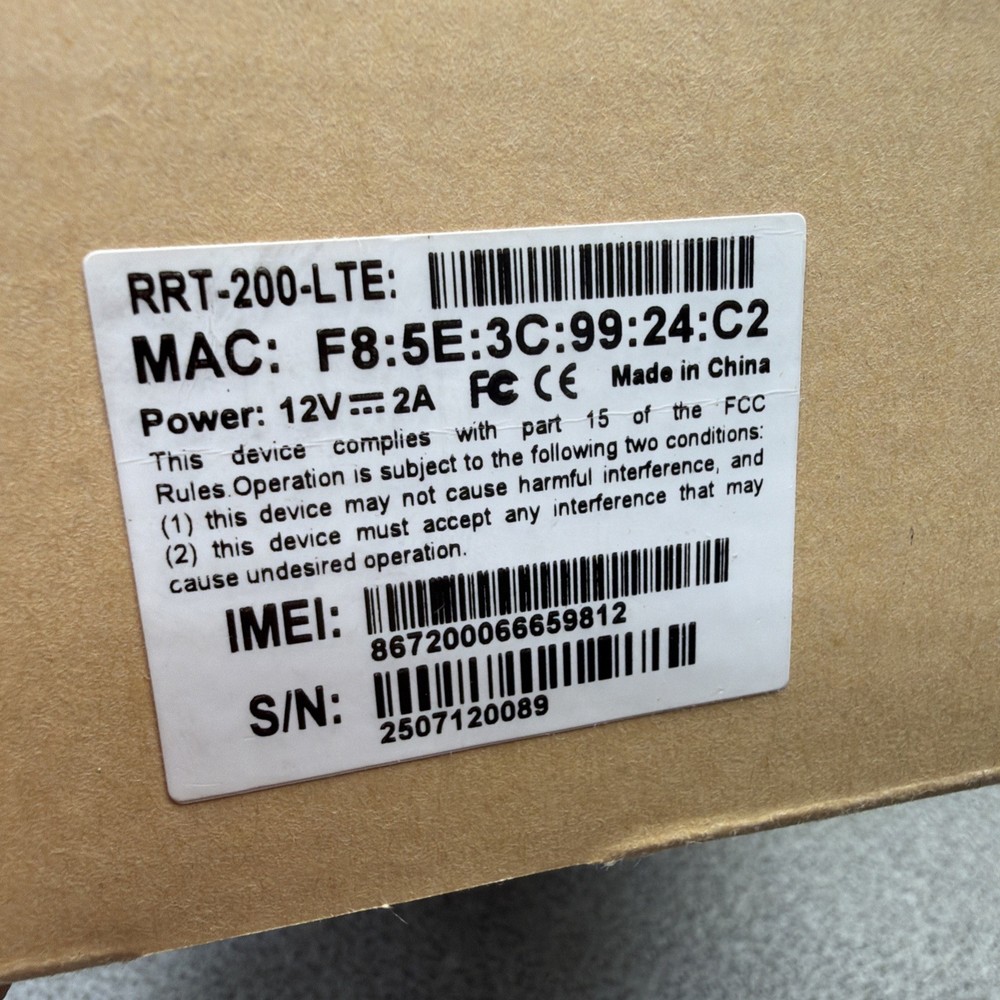 RABBITRUN RRT-200-LTE SD-WAN ROUTER