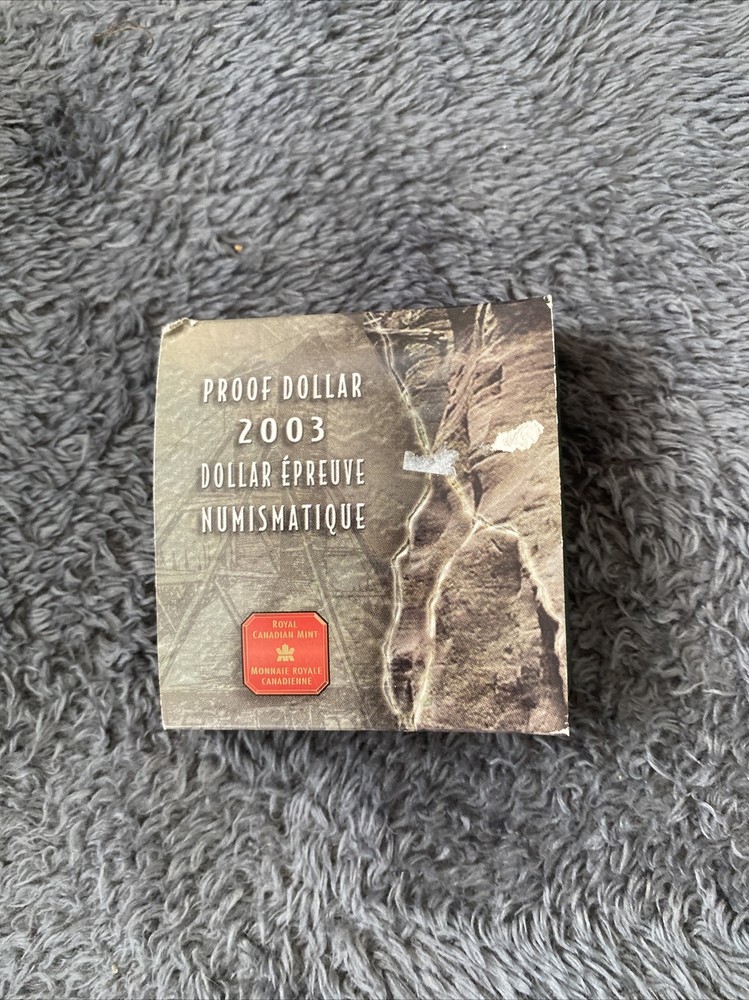proof dollar 2003 canadian mint coin