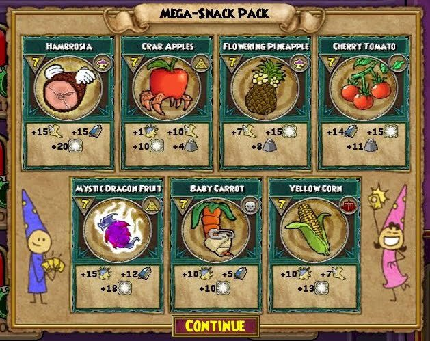 Winterbane Mega Snack Farming 100 Snacks