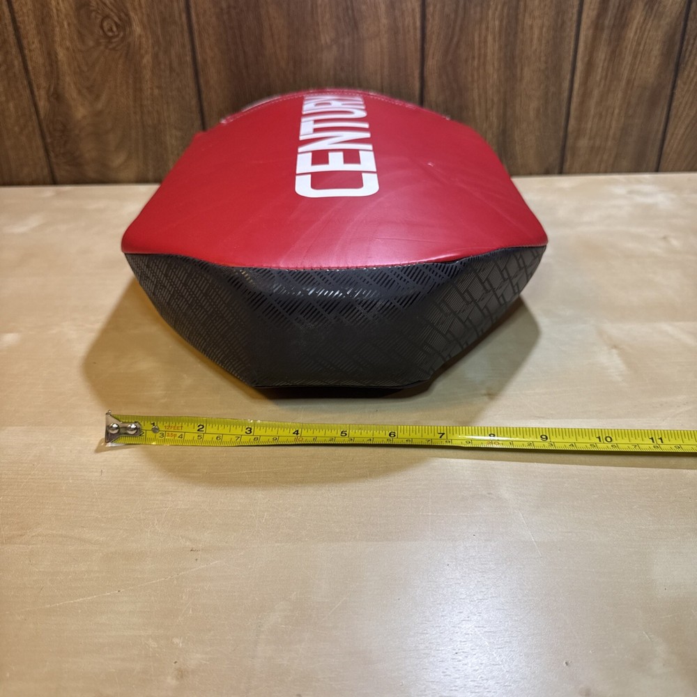 Century AFC Martial Arts Red And Black Blocking Pad Single