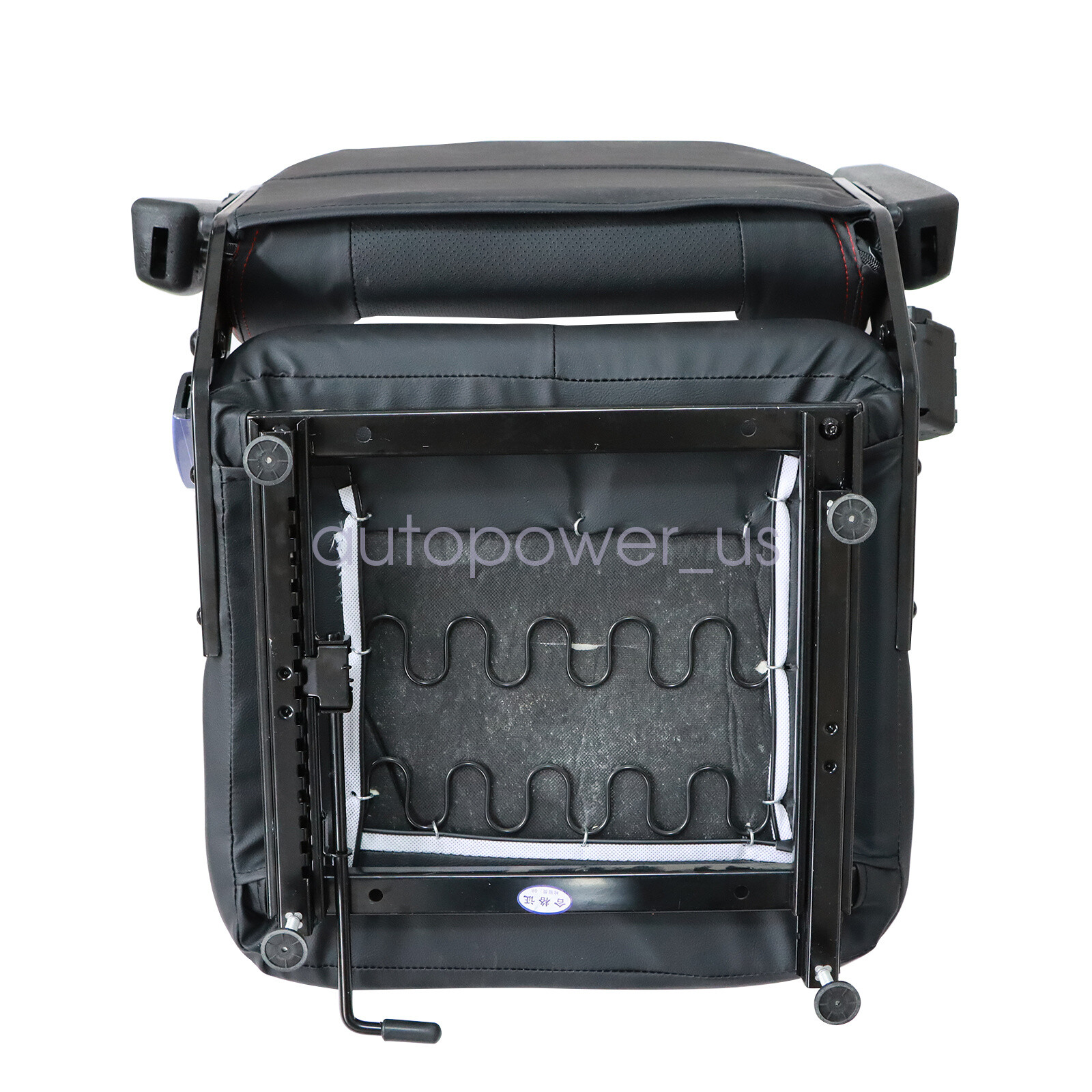 Universal Forklift Seat Tractor Seat Riding Mower Seat With Armrest & Safe Belt