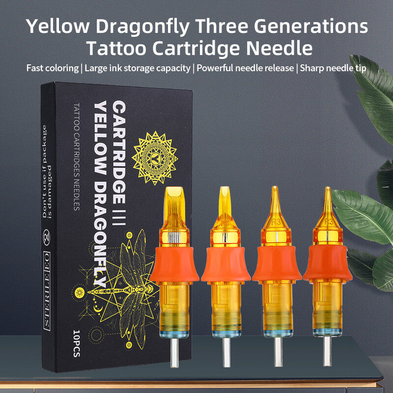 20-100Pcs Mixed Professional Sterile Tattoo Cartridge Needle Size RL RS RM M1