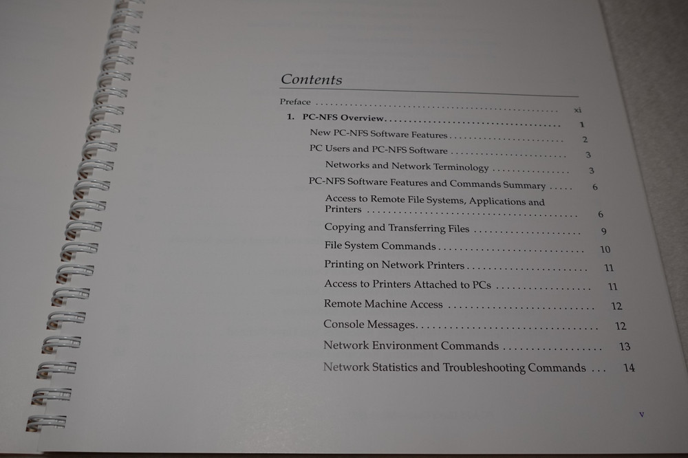 Sun Microsystems PC-NFS 1992 Original User's Guide