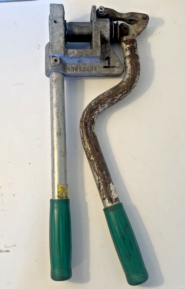Greenlee 710 Stud-Metal Punch Assembly + More Needs Some Tlc