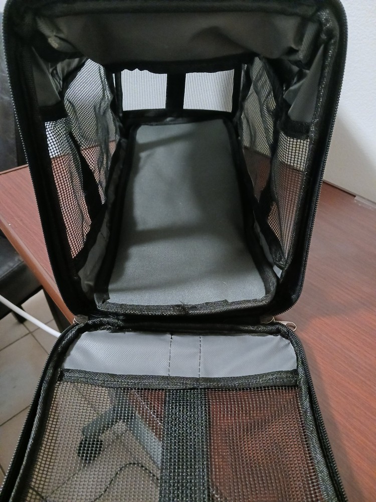 Small New Pet Carrier Gray.