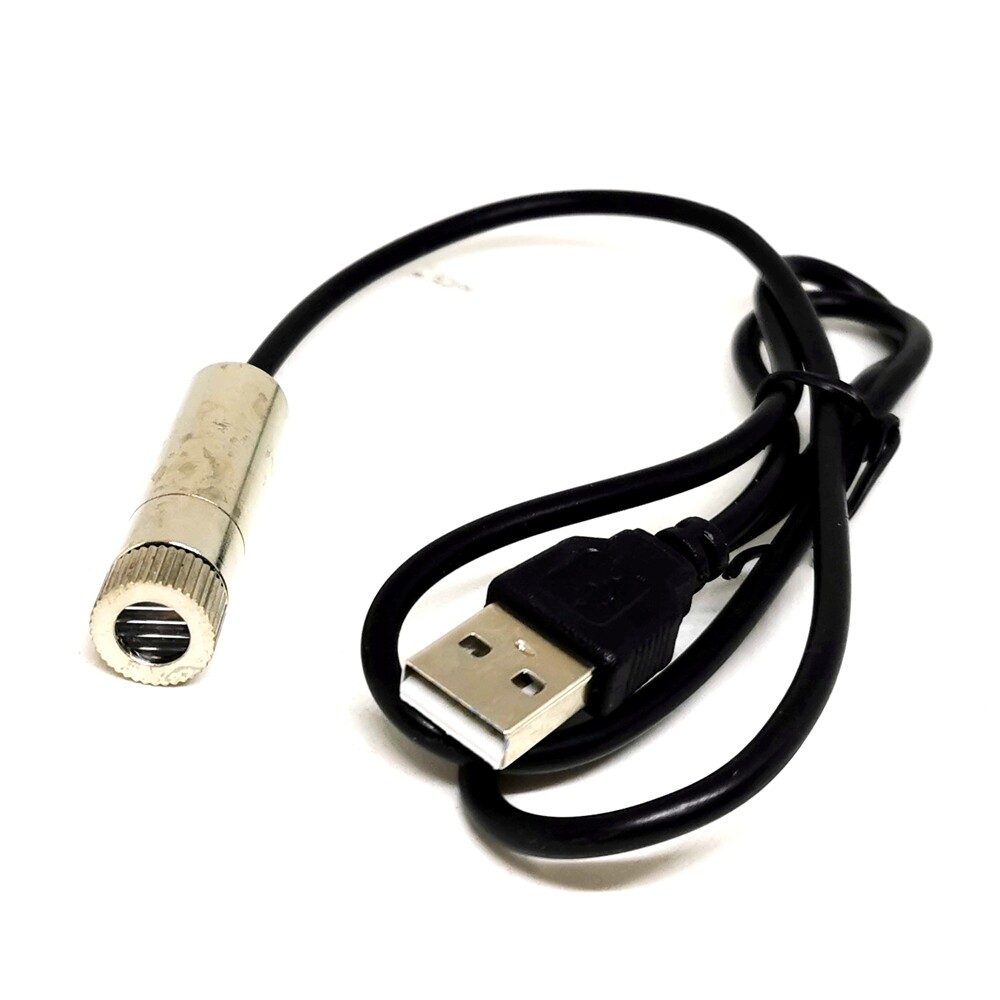 650nm 100mw Focusable Red Dot/Line/Cross Laser Diode Module W USB for Alignment