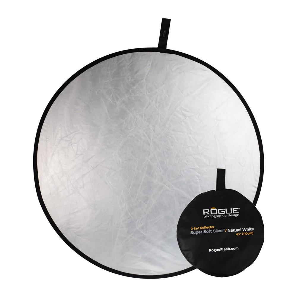 Rogue Reflector - 43" Super Soft Silver / Natural White