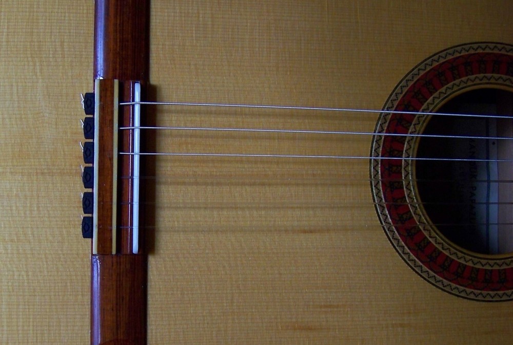 Rosette Diamond Secure  Classical Guitar String Ties- Small Profile Bridge Beads