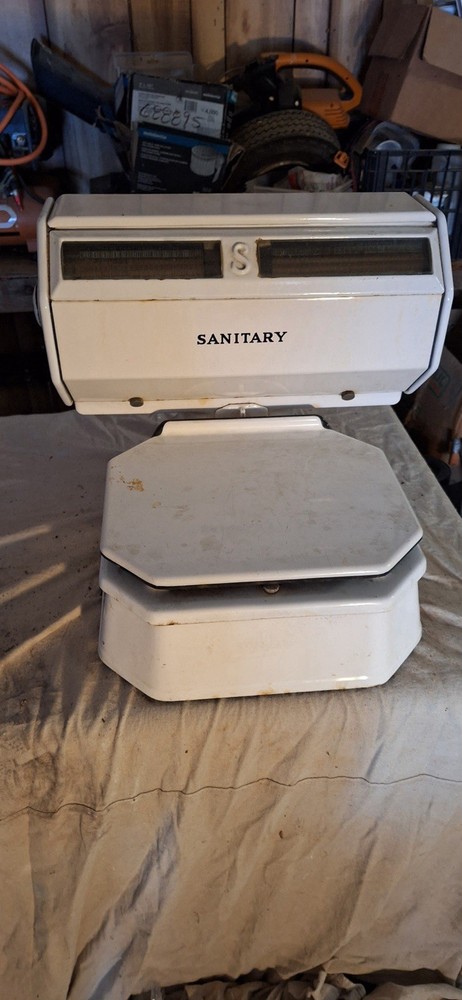 Vintage Sanitary Scale