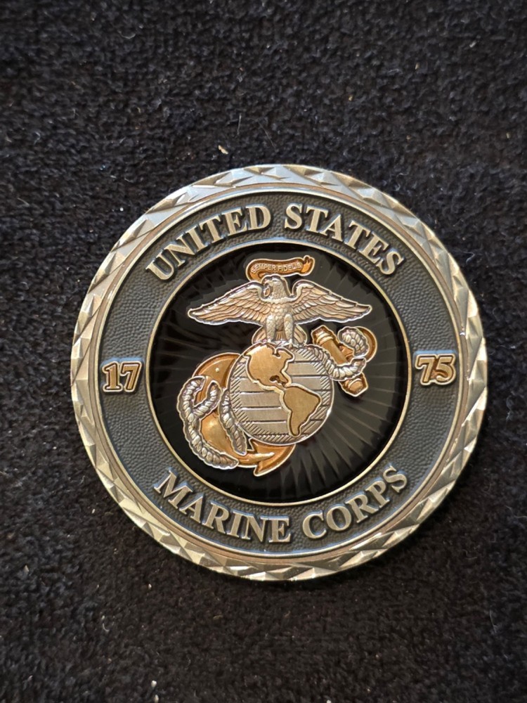 First Sergeant USMC Challenge Coin