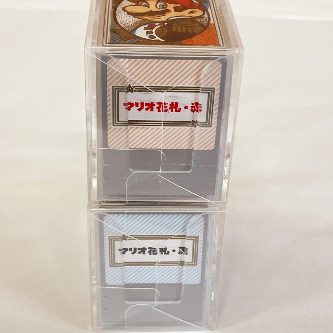 Nintendo Super Mario Bros. Hanafuda set of Red & Black Japanese Playing Cards