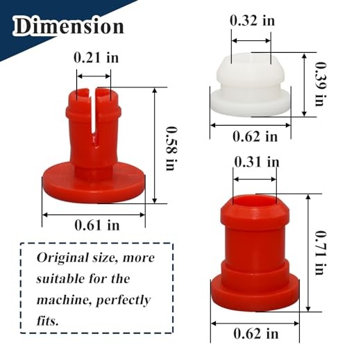 2 Sets 14057 Transmission Shift Cable Bushing Kits, Compatible with Various of