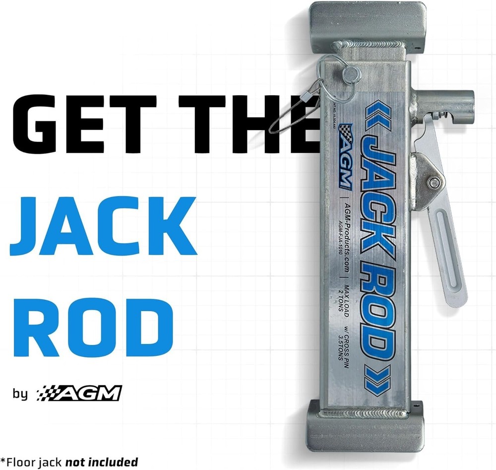 AGM Jack Rod, Support Bar for Floor Jacks