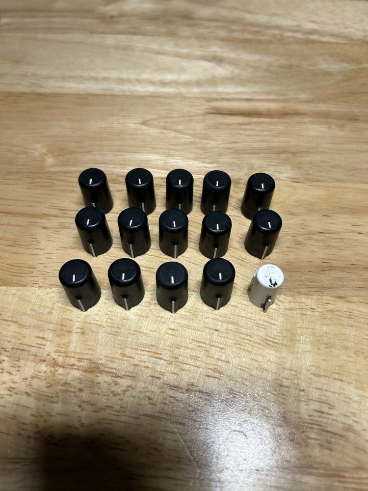 OEM Original Rane mixer Knobs (15) Pcs