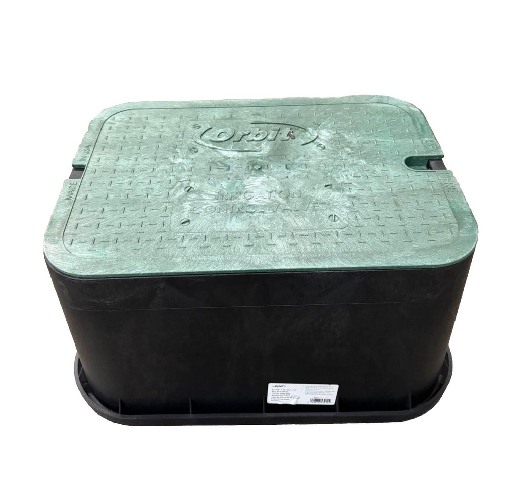 Orbit Sprinkler System 20-Inch Jumbo Rectangular Valve Box