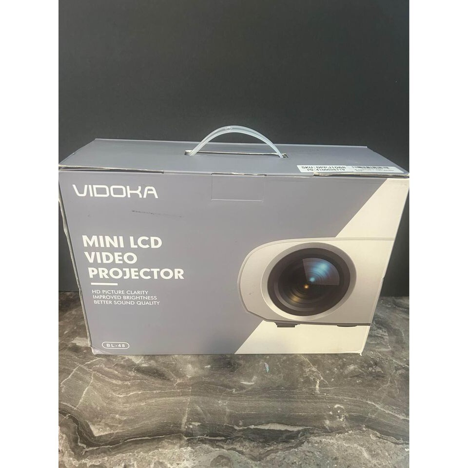 new sealed vidoka Bluetooth mini projector