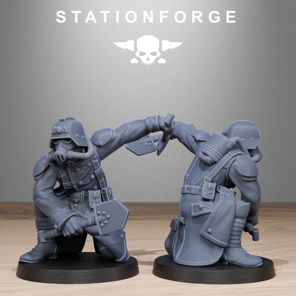 GrimGuard Shovel Fighter - Stationforge