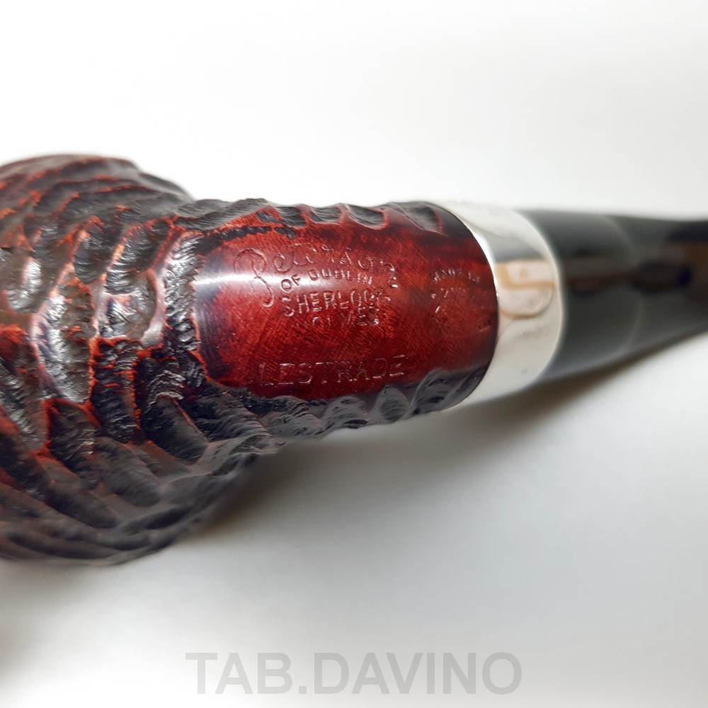 Pipa Peterson Of Dublin Sherlock Holmes Lestrade Rusticated 2025 Made In Ireland