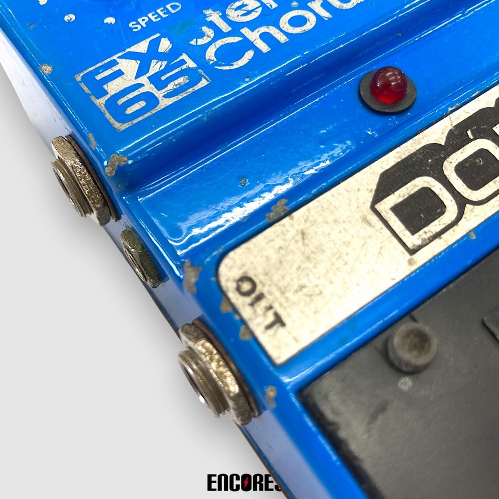 DOD FX65 Stereo Chorus Guitar Effect Pedal Delay Feature Used