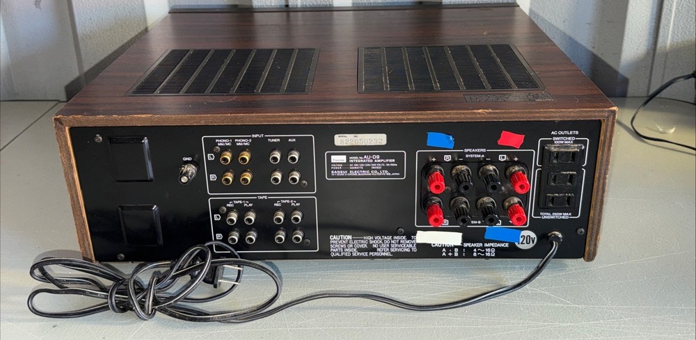 Sansui AU D9 Amplifier - Exactly As Pictured