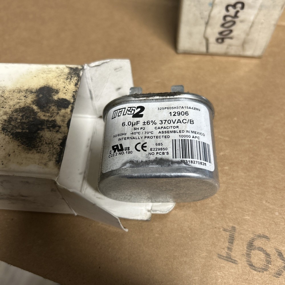 MARS 2  12906 motor run capacitor new open pkg
