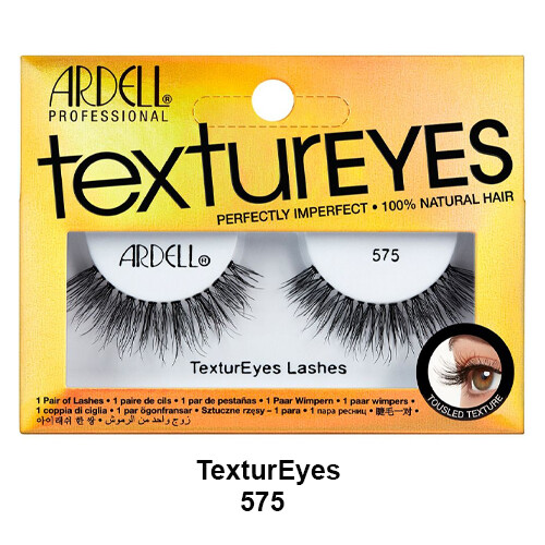 Ardell 1 Pair TexturEyes 575 Medium Volume, Long Length Rounded Shape