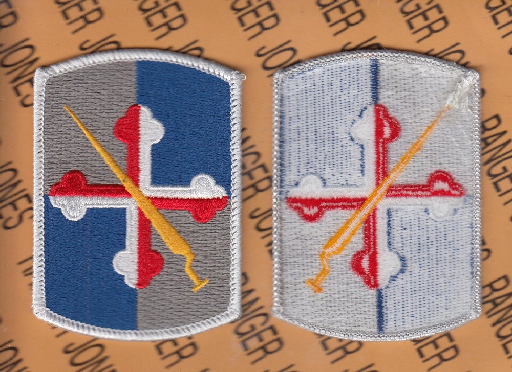 US ARMY 58th Infantry Brigade dress uniform shoulder patch m/e