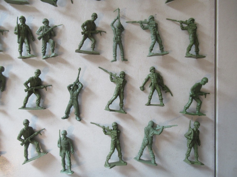 Multiple Products MPC Army Men figures 80+