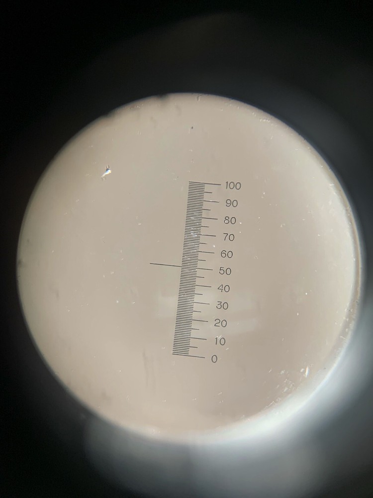 ✅ OPL, O.P.L. MICROSCOPE 10X OCULAR MICROMETER 23MM DIAMETER MOUNT LENS