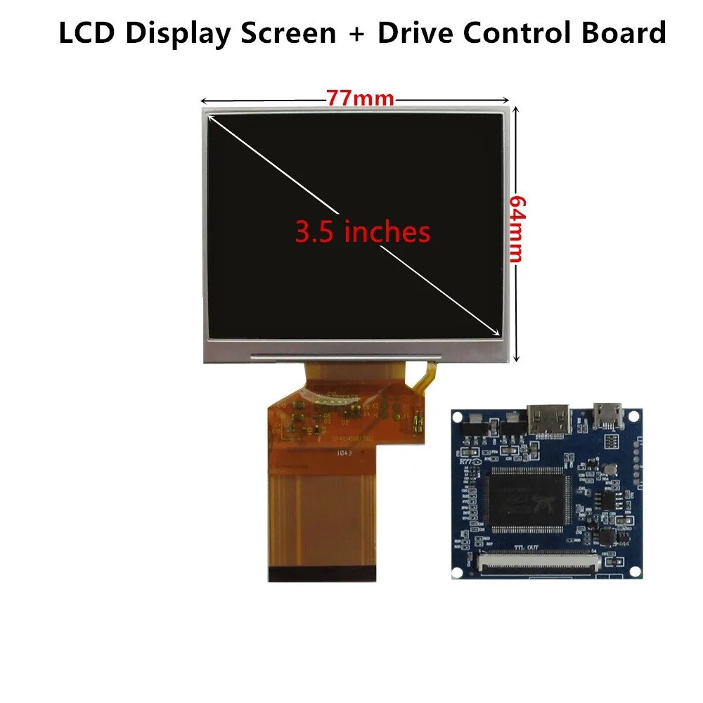 3.5 Inch LQ035NC111 Screen Controller Control Driver Board Mini HDMI-Compatible