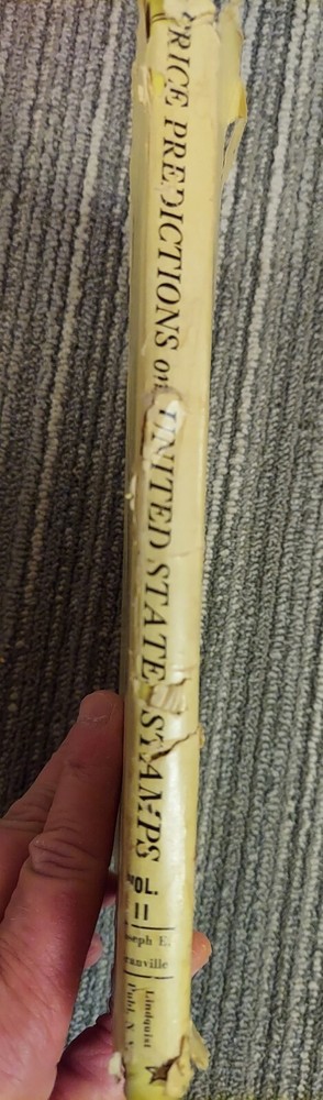 Price Predictions On United States Stamps Vol 1 & 2, By Joseph E. Granville