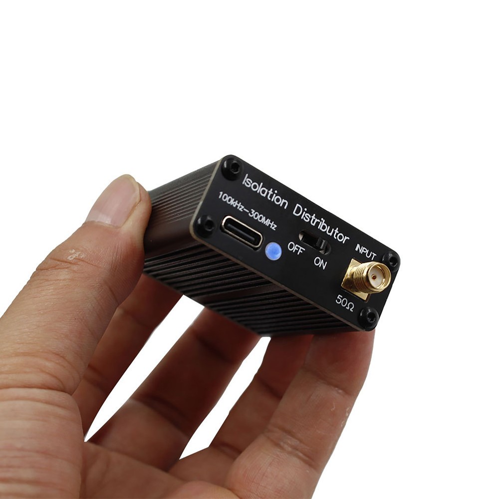 Active RF Isolation Splitter for GPSDO Clock Source Radio Antenna 150MHz