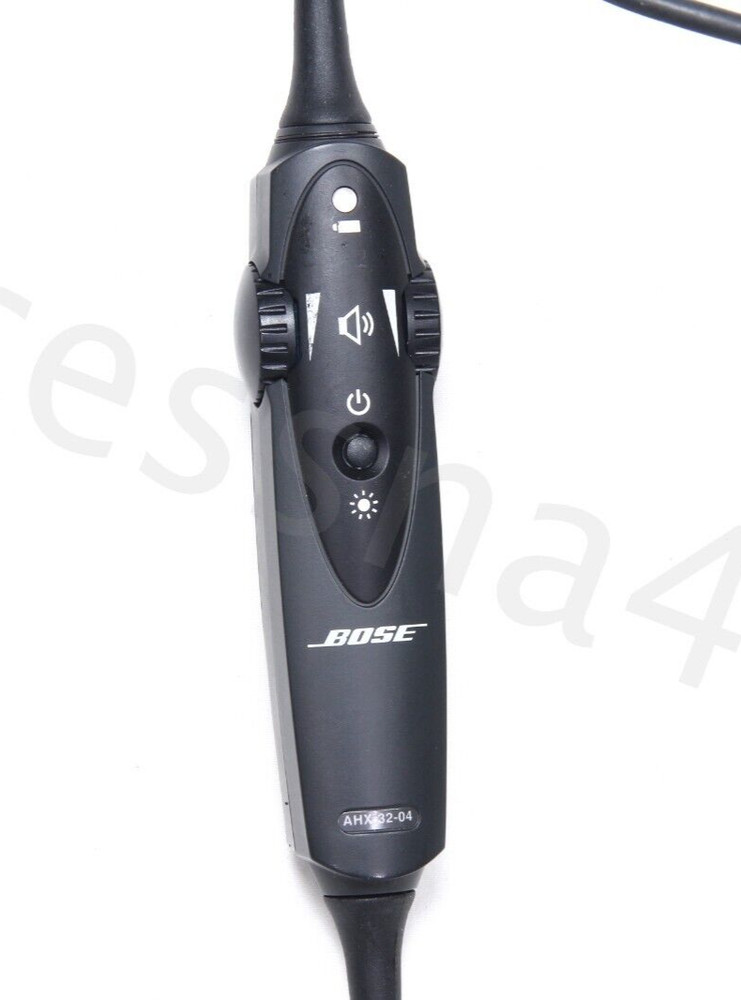 BOSE Headset Control Module Helicopter U174 Plug Mic Cord UNTESTED For Parts