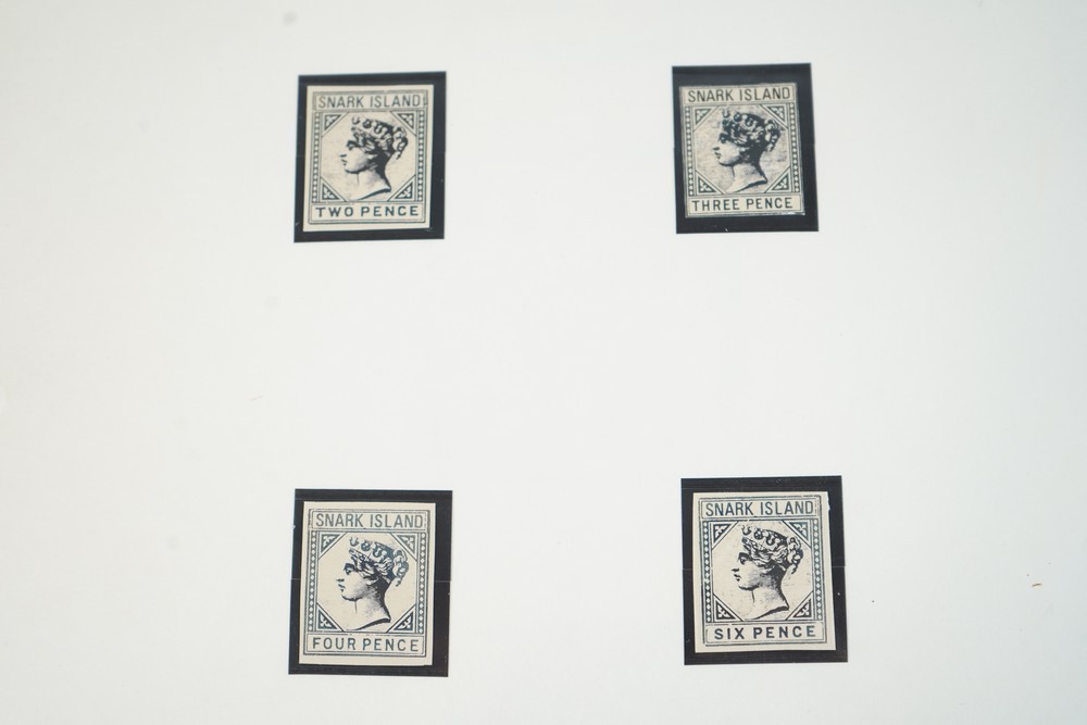 SNARK ISLAND 1980S FANTASY PHILATELY COLLECTION OF CINDERELLAS & COVERS