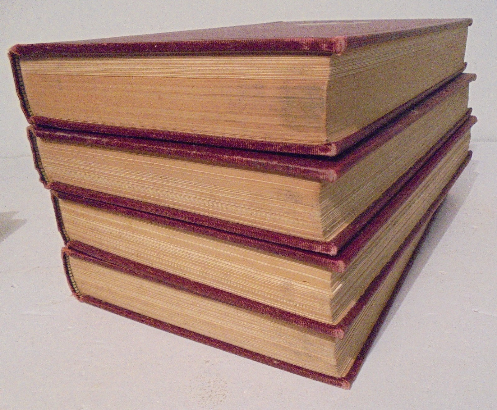 1900 Ida Tarbell "THE LIFE OF ABRAHAM LINCOLN" 1st Editons Entire 4 Volume Set