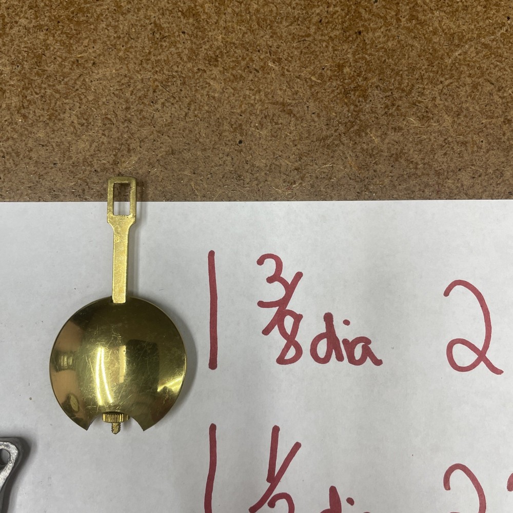 10 PENDULUM BOBS, Seth Thomas,Ingraham,Ansonia, Sessions,Gilbert 6