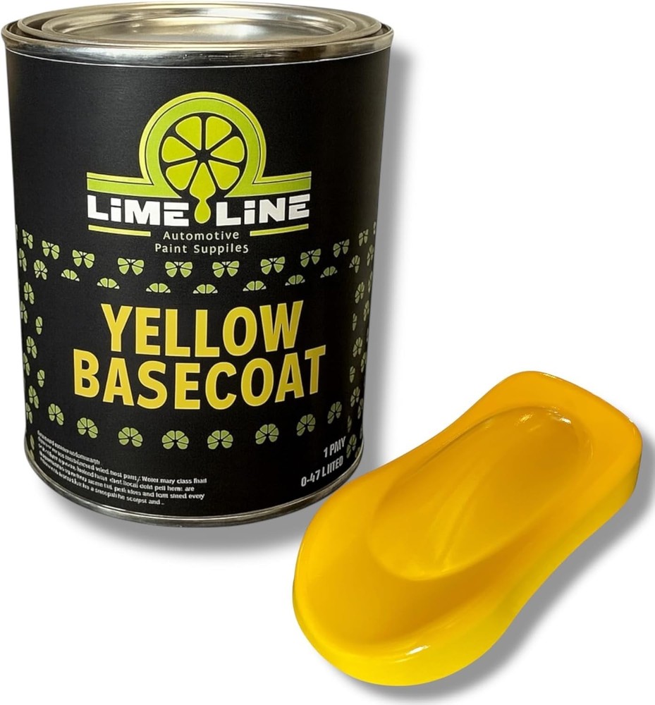 LiME LiNE Solid Yellow Basecoat - 16 Oz