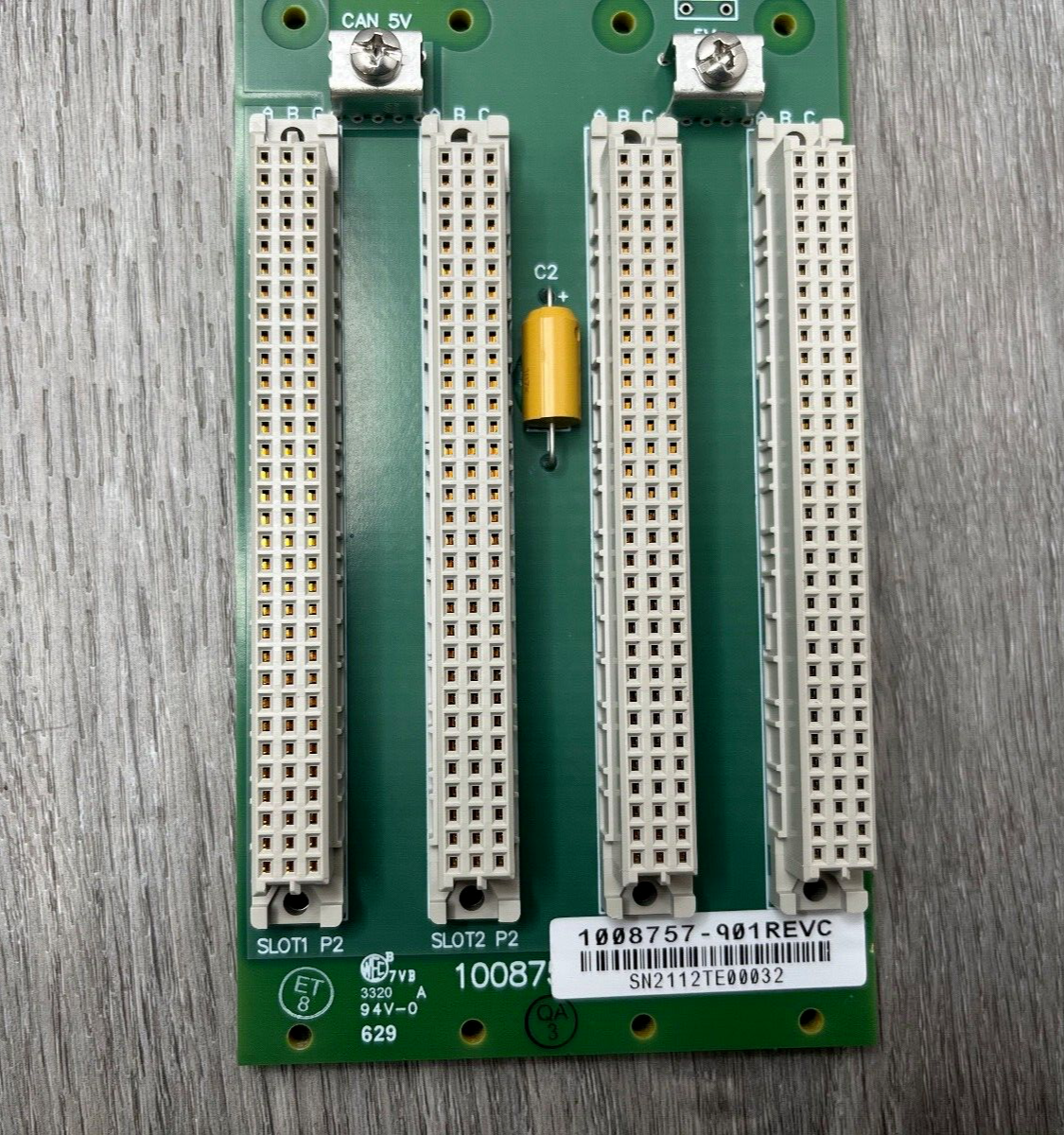 Turnkey VME High Performance Backplane Board 1008757-901REVC