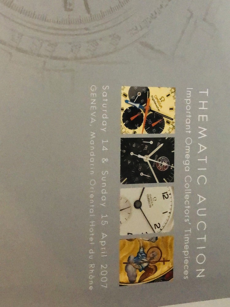 OMEGAMANIA Thematic Auction