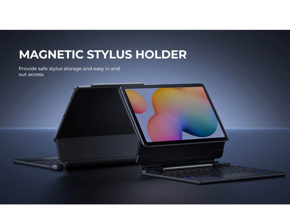 Dexnor Keyboard Case for Samsung Galaxy Tab S6 Lite 10.4 Inch with S Pen Holder